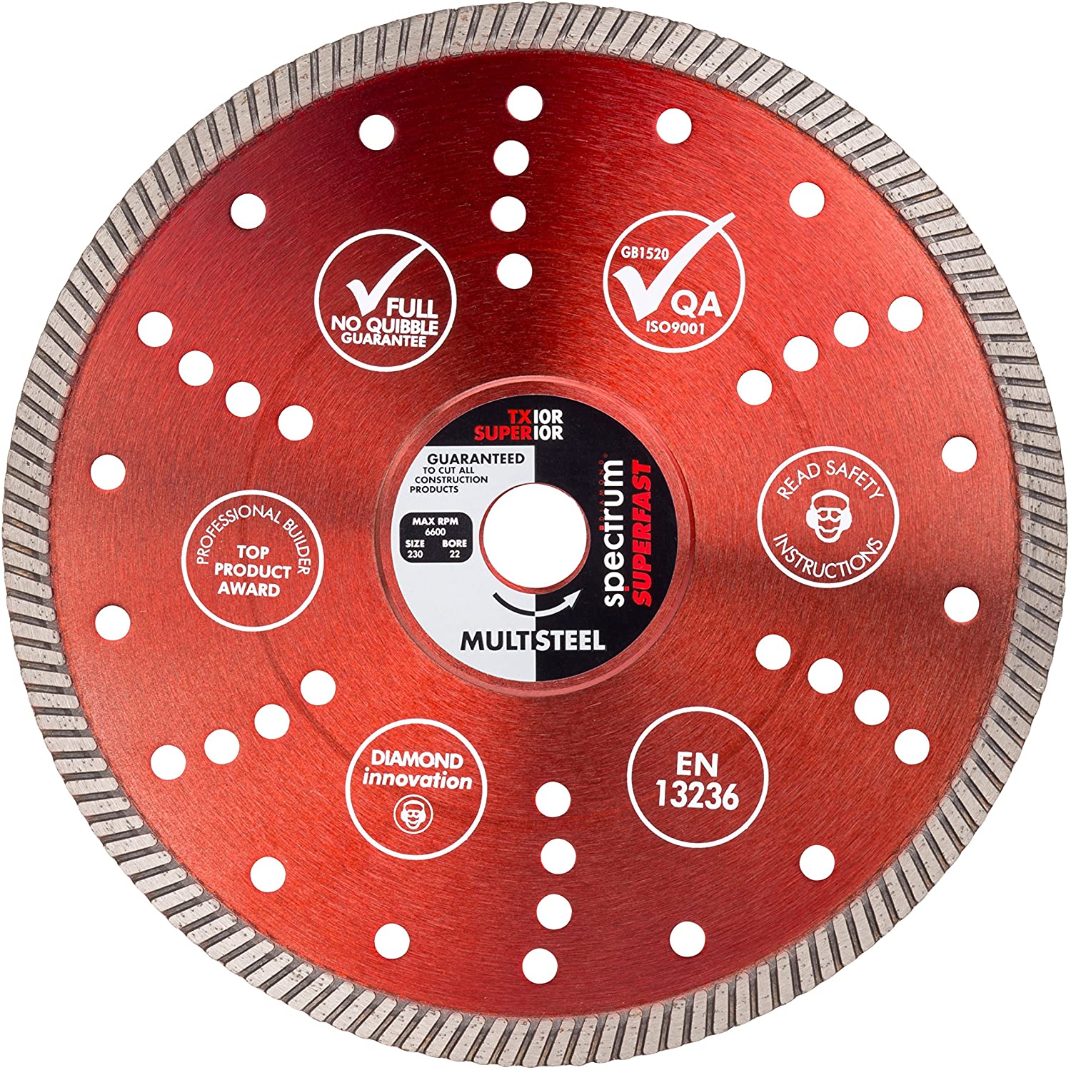 Spectrum Turbo Diamond Blade Multi-Steel