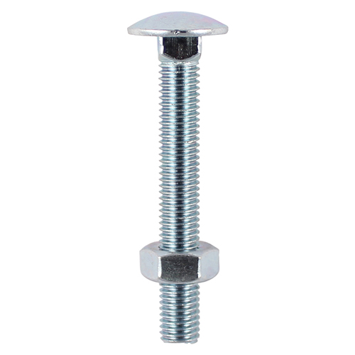 S/S Cup Sq Bolt M12 x 200 Part Thread