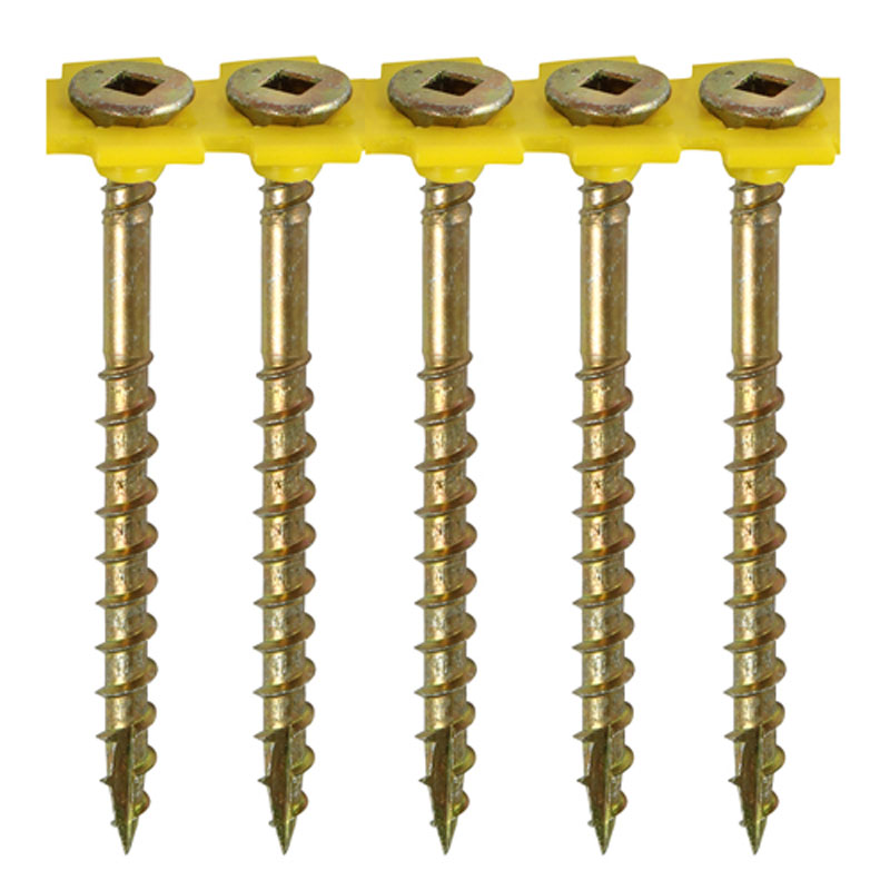 Zinc Plated Collated Flooring Screw 4.2x55