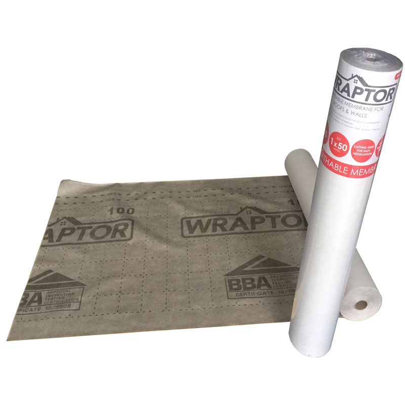 Wraptor 120 Breather Membrane 50m x 1.5M