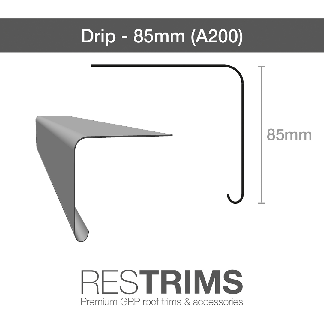 Grp 85mm Fascia Drip Trim