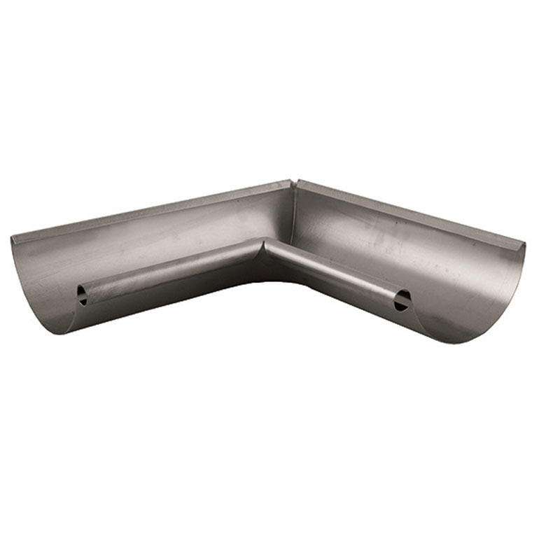 Lindab Majestic Galvanised Int. 90 Gutter Angle 100mm