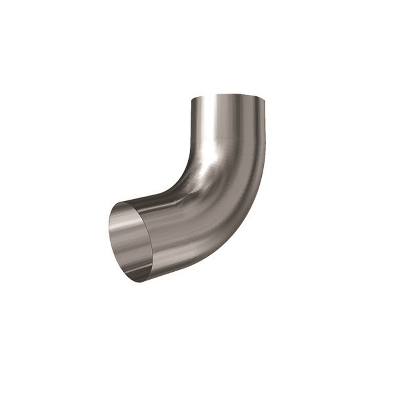 Lindab Majestic Galvanised Pipe Bend With Socket 75mm BKM70 75mm